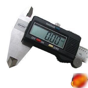 Lcd display 150MM caliper vernier micrometer gauge 6