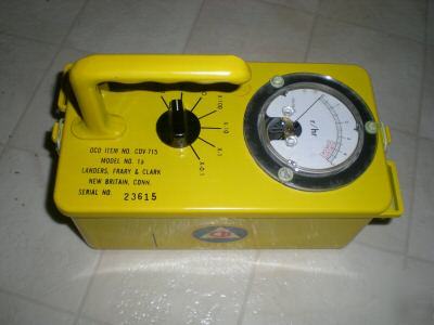 New 1 geiger counter cdv-715 radiation survey meter 