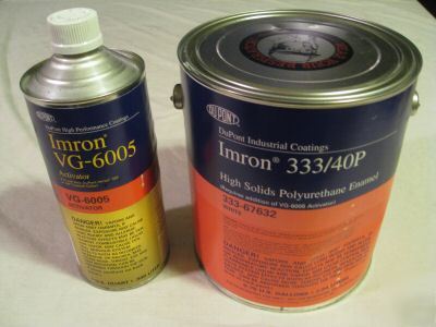Dupont imron paint two piece package --white