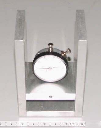Mitutoyo 2416F-10 2 dial indicator test fixture