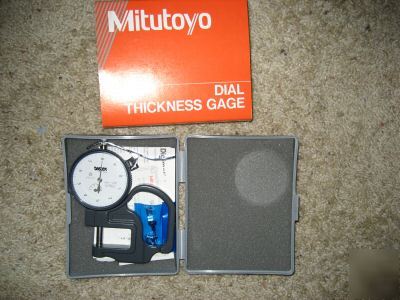 Mitutoyo 7326 high accuracy dial thickness gage 0-.0500