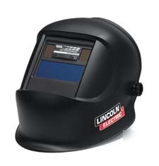 New lincoln K2321-1 ultrashade silver elite helmet - 