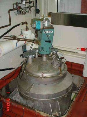 Used dci 50 gallon T316L stainless steel reactor.