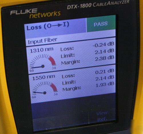 Fluke dtx-sfm 2 fiber modules 4 dtx-1200 dtx-1800 dtxlt