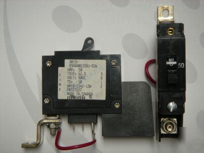 Heinemann 50A dc circuit breaker, AM1S-B9AAA02KDDU-52W