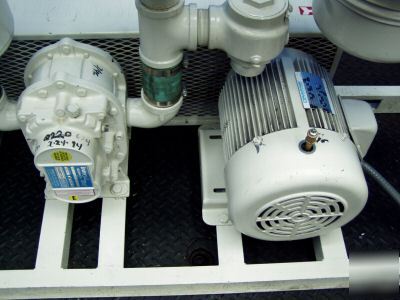 Novatec regenerative 5HP vacuum pump power system