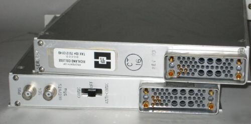 Ortec model 408A biased amplifier and 421 discriminator