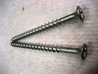 6 x 1-5/8 ph coarse thrd decking screw dacrotized 5LBS