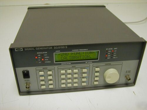 Jsr signal generator SG8150S am/fm/stereo 220MHZ