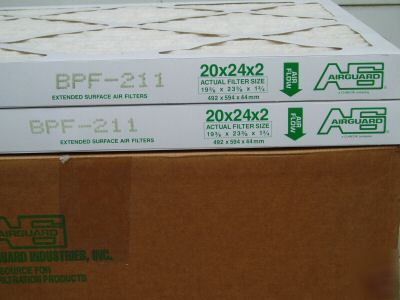 Airguard bio pure air filter bpf-211, , 20X24X2