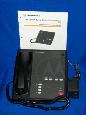 Motorola multi-frequency dc control deskset 