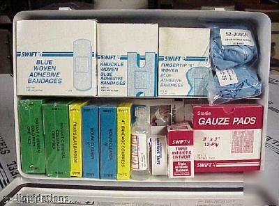 Retail business, employee's first aid kit- complete
