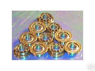 10 bearing 5X10 flanged bearings sealed w/ teflon seals