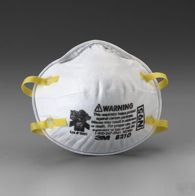 160 3M 8110S N95 respirators small dust flu cold masks 