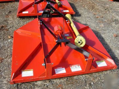 Fred cain 5' tractor rotary mower/cutter w/slip-clutch
