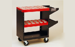 Huot tool cart holds 48 capto style C5 toolholders