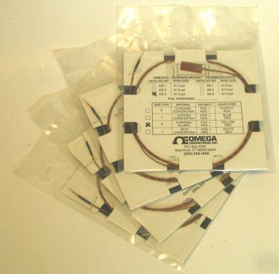 Omega k-type thermocouples - surface mount set of 6