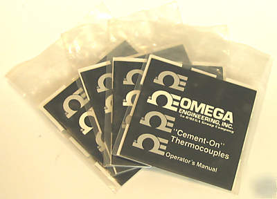 Omega k-type thermocouples - surface mount set of 6