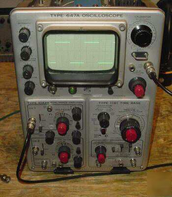 Tektronix 11B1 plugin for 647 647A oscilloscope 433