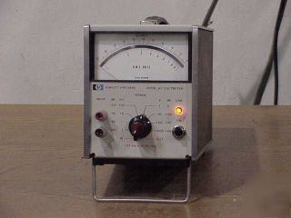 H.p. #400GL ac voltmeter 