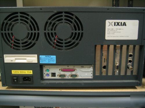 Ixia 1600 chassis with gigabit ethernet modules