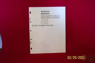 New holland ford dorset diesel service manual 