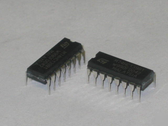 Ns dual 2 to 4 decoder/demultiplexer MM74HC139N qty-100