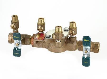 007QT 3/4 3/4 007M2QT backflow watts valve/regulator