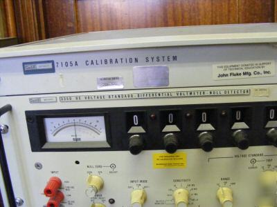Fluke electronic calibration rack, vintage