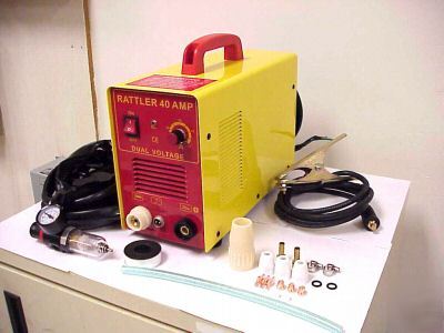 Rattler 40 amp plasma cutter dual voltage 220 or 110
