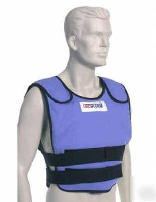 Bullard isotherm cool vest, size m/l, dark blue