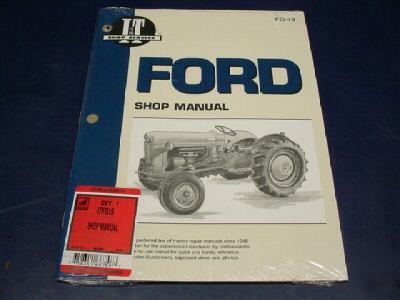 Ford naa (jubilee) shop manual 
