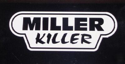 Miller killer decal for lincoln mig tig or arc welder