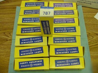 New lot of general electric: 787 mini. lamps, . qty.15 <