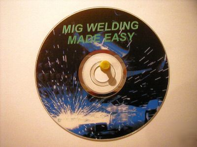Mig welder welding made easy instructional dvd,
