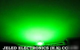 New 50PCS high-power 3W green 130 lumen led freeship