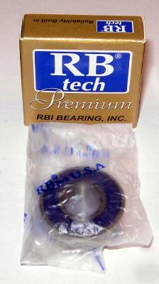 R6-2RS premium grade ball bearings, 3/8