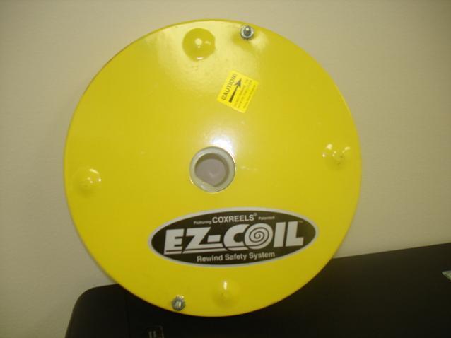 Ez coil rewind safety system air water reel replacement