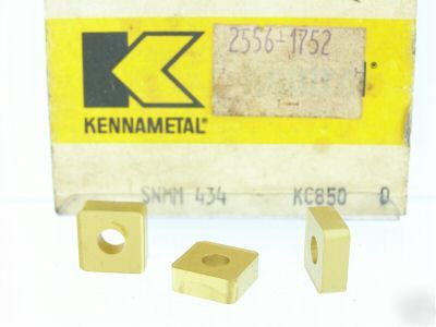 New 40 kennametal snmm 434MR KC850 carbide inserts P347