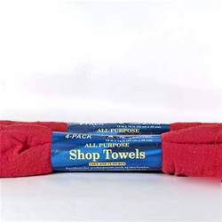 Red shop towels 4 pack case pack of 12