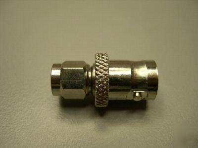 New bnc female to sma male connector adapter * *