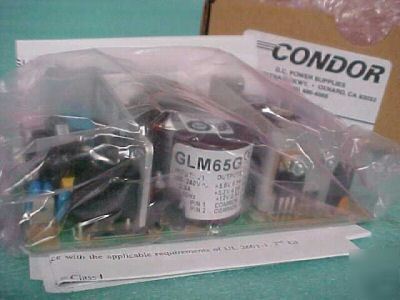 New lot of 6 condor dc power supply GLM65G 65W