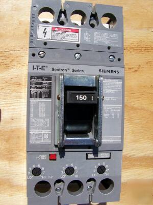 Siemens HFD63F250 150AMP circuit breaker HFXD63B150 aic