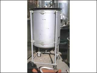 100 gal pfaudler glass lined tank, 25#-22187