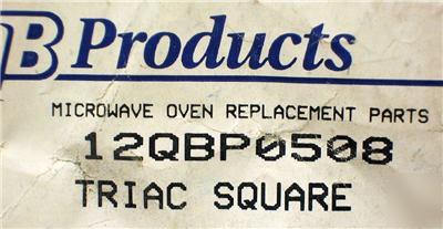 Microwave ovenreplacementpart 12QBP0508 triac square