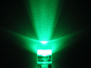 10PCS x 8MM high power green led 9 lumens @150MA 0.5W