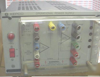 Kepco power supply ops 500B in:115/230V