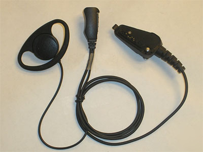 Ear hanger microphone for kenwood DCH100-K2