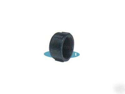  poly threaded pipe cap 3/4