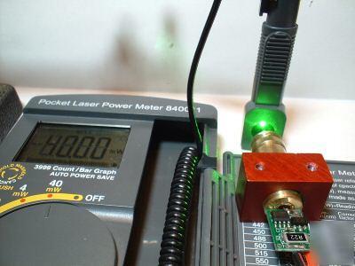 60+mw 532NM green dpss laser diode module